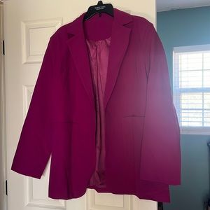 Women’s Blazer - Size XXL - Fuchsia